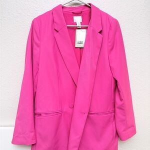 H&M Vibrant Pink Blazer